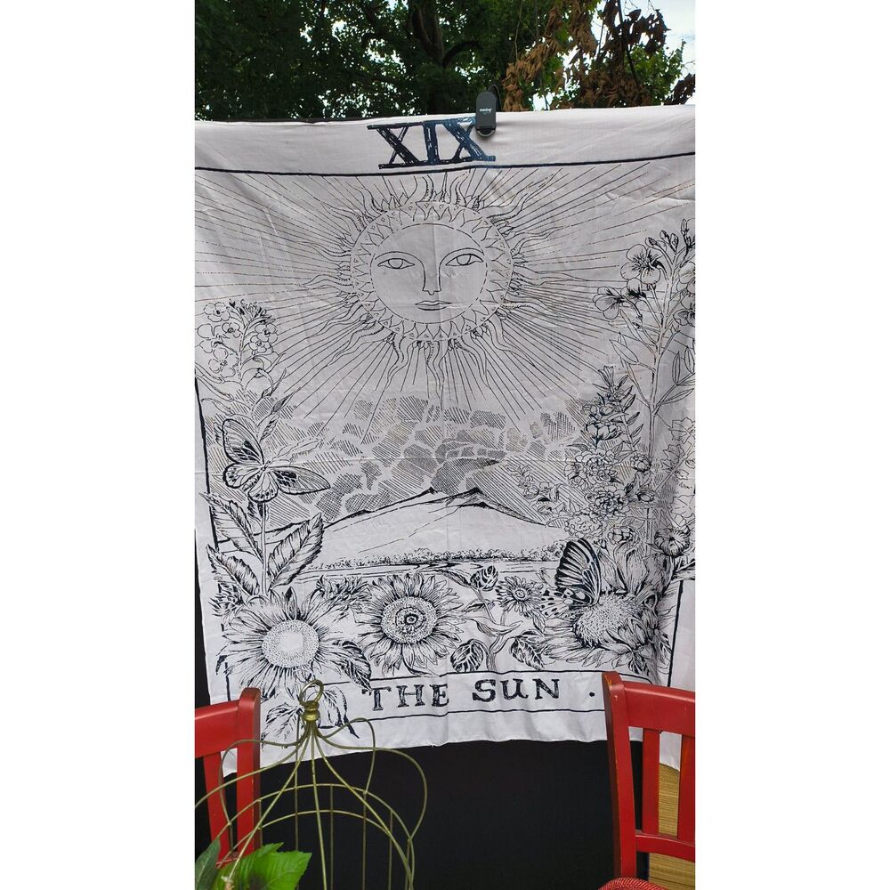 Sun Tarot Tapestry